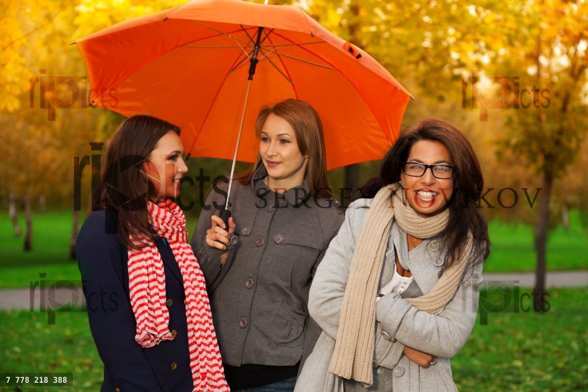Friends not afraid of nasty weather
