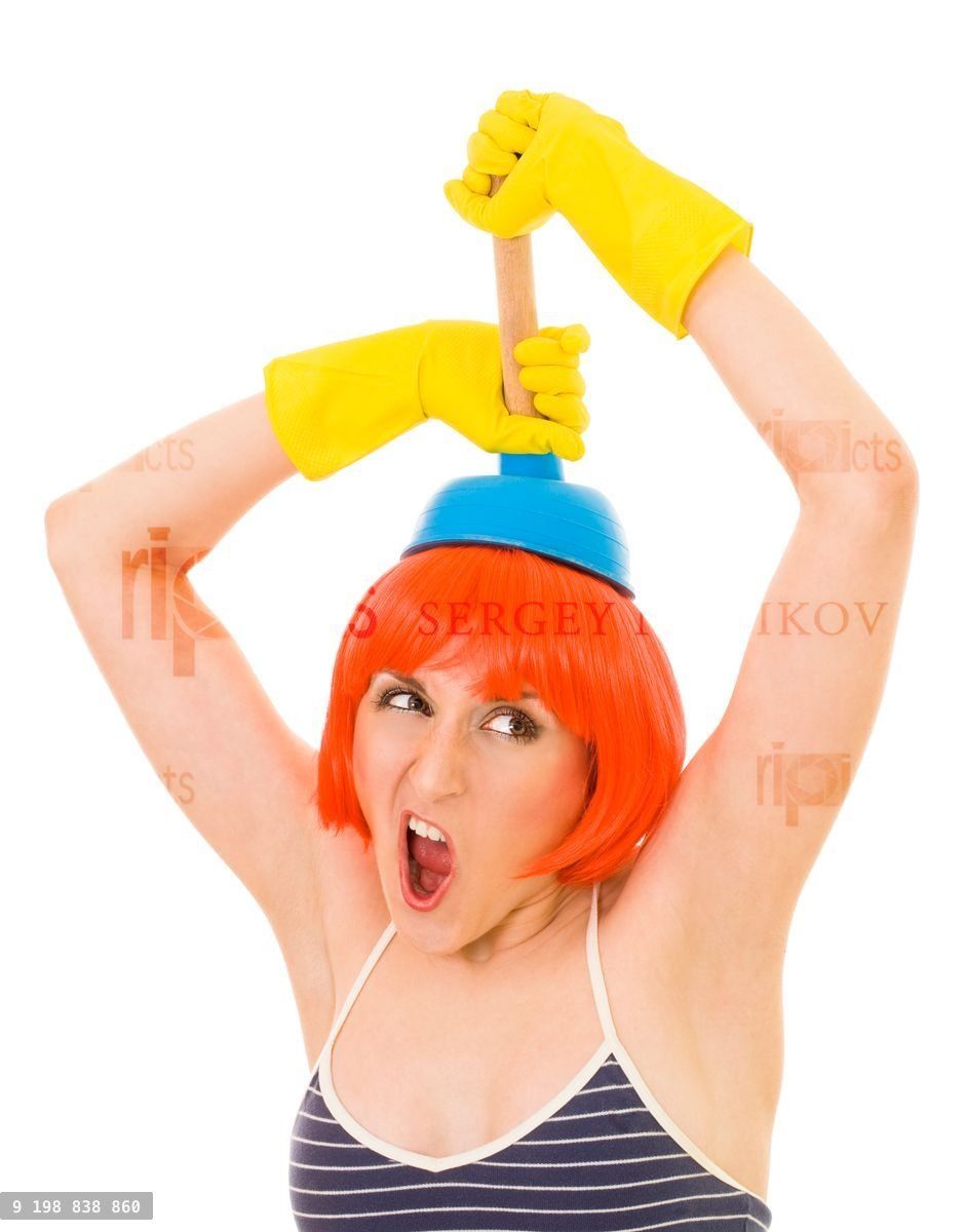 Woman having problem