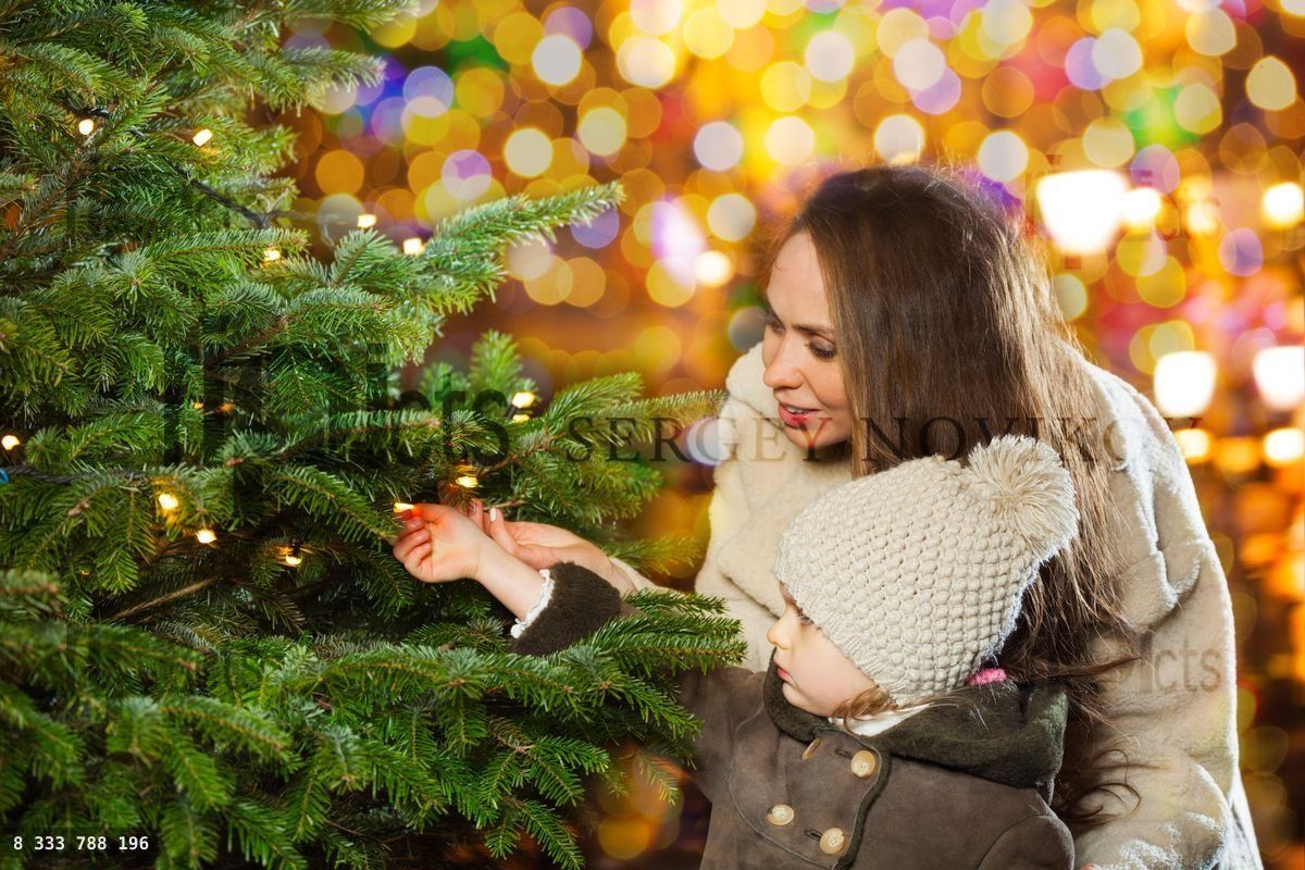 Girl and mother have a good time in the park