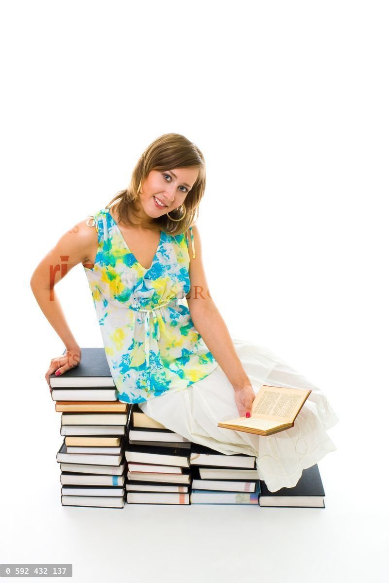 woman with knowledge