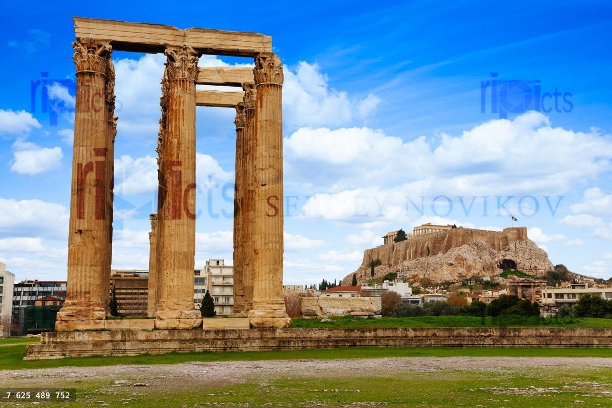Zeus temple, Athens, Greece