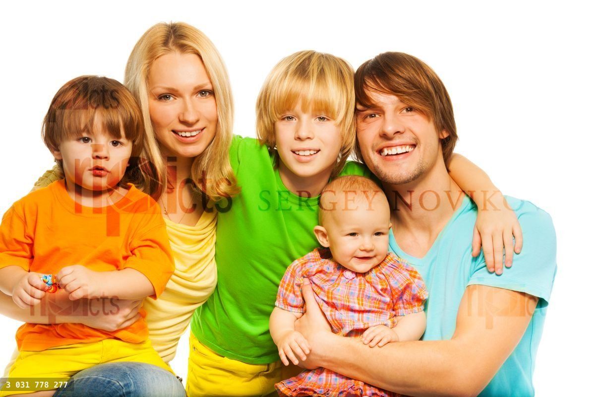 Big and happy family