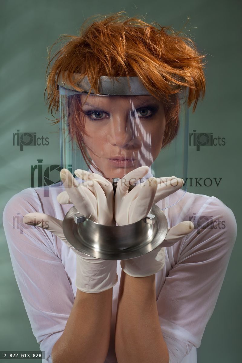 Future woman concept