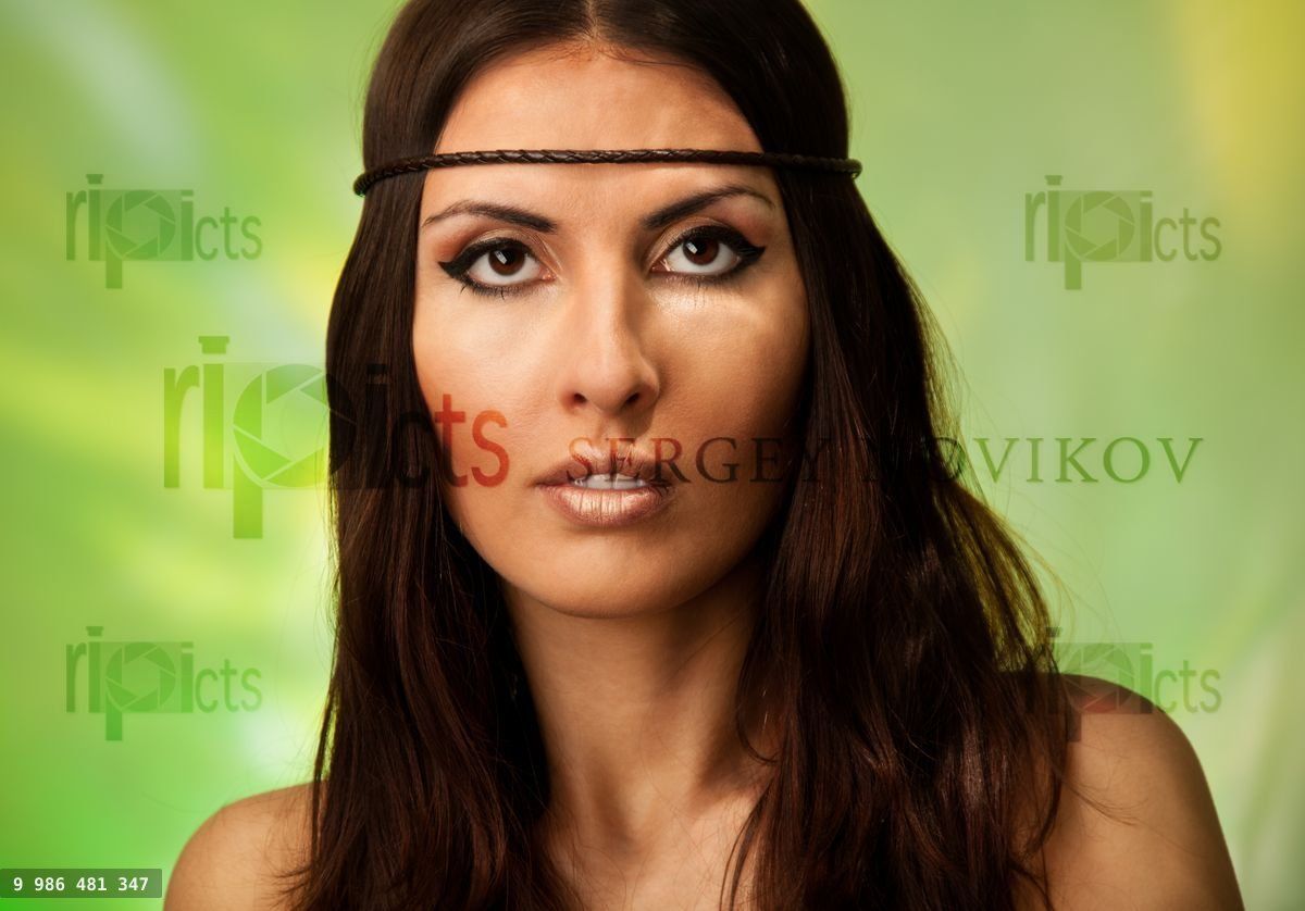 Fresh summer portrait