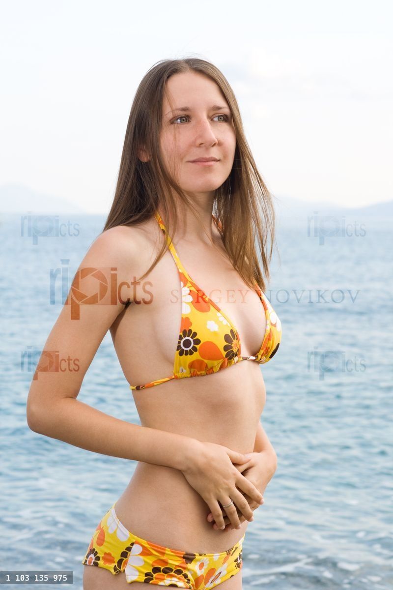 Young woman on the beach