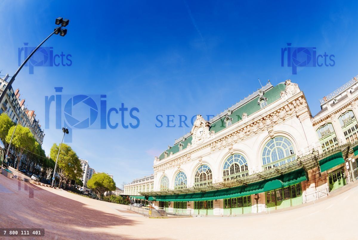 Gare des Brotteaux old railway station in Lyon