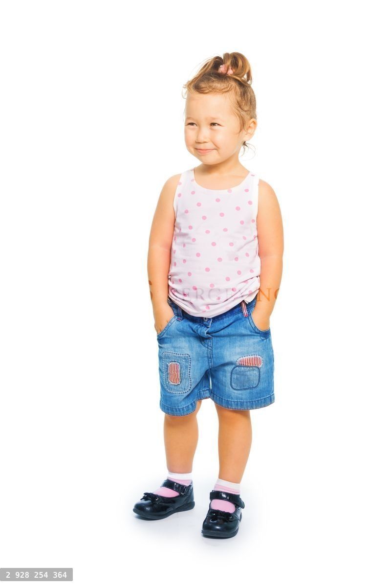 Full height portrait of Asian girl