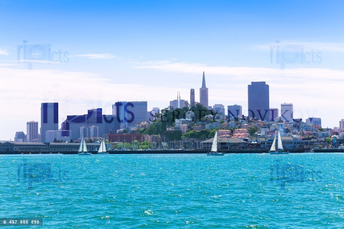 yachts and downtown view of San Francisco