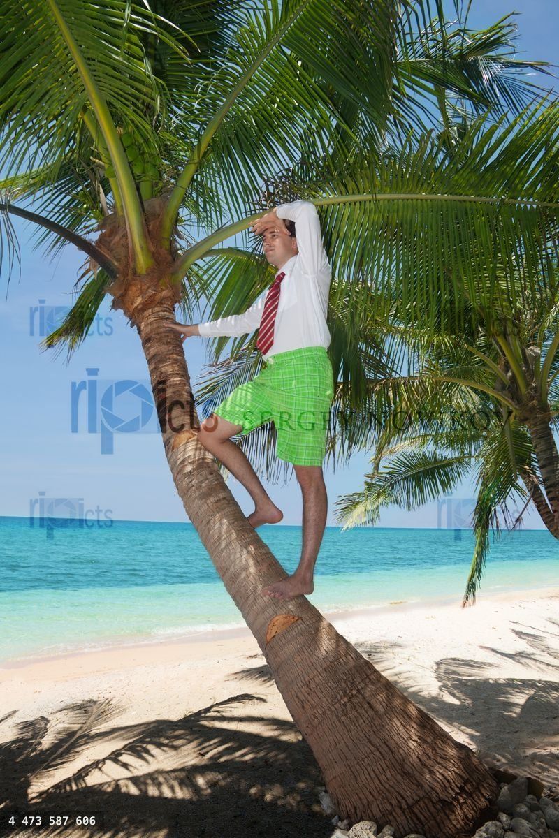 business man observing opportunities