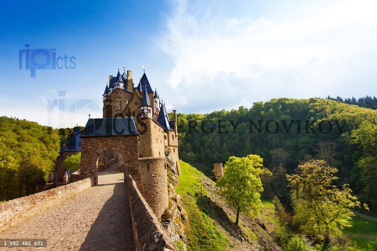 Gates of Eltz castle, Germany Mayen Koblenz