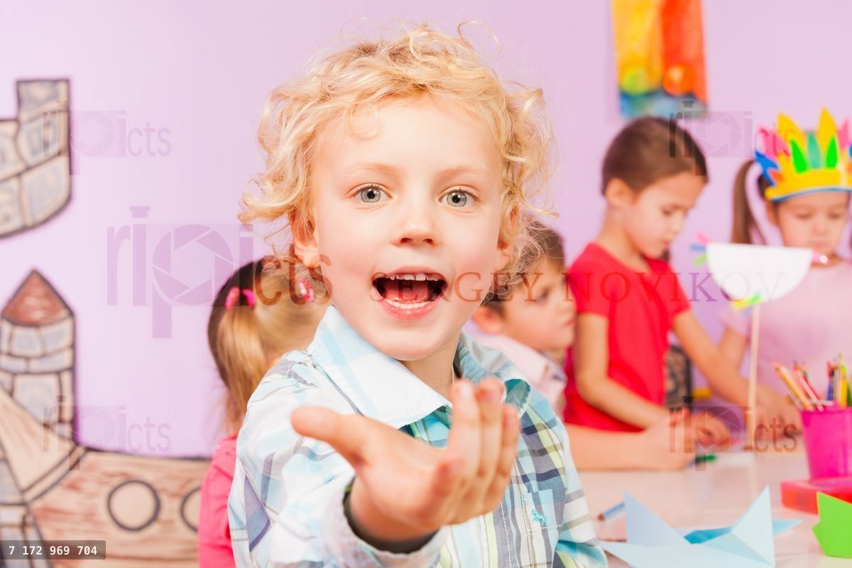 Boy invites and call to join