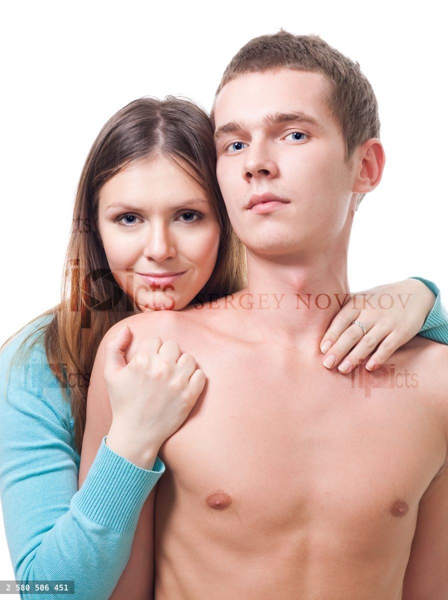Young couple together